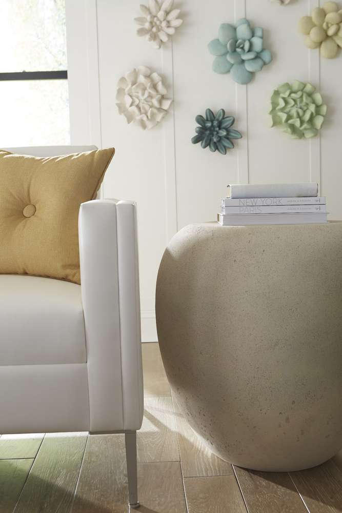 Phillips Collection - River Stone Side Table, Roman Stone - PH103554 veiw 3