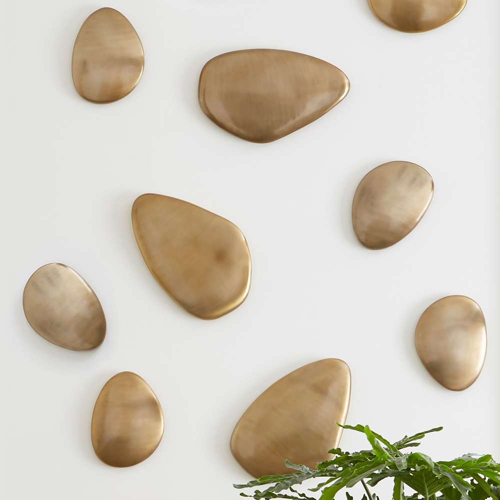 Phillips Collection - River Stone Wall Tile, Brass Finish, LG - IN97490 veiw 5
