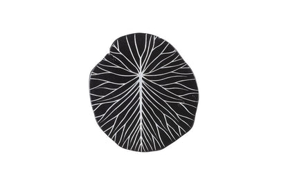 Phillips Collection - Rivulet Wall Tile, Chamcha Wood, Silver Leaf on Black - TH97717 view 1