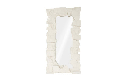 Phillips Collection - Rocky Ridge Dress Mirror, White Stone - PH119412 view 1