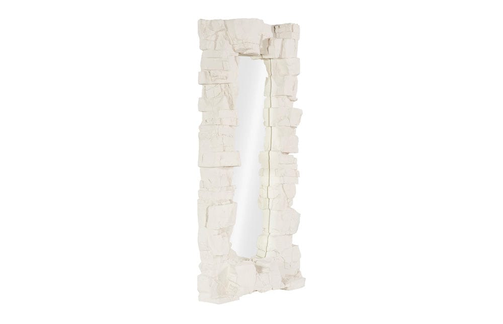 Phillips Collection - Rocky Ridge Dress Mirror, White Stone - PH119412 view 4