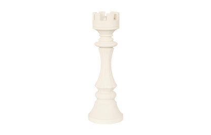 Phillips Collection - Rook Chess Sculpture, Cast Stone White, Small - PH118744 view 1