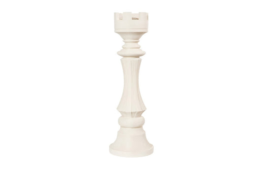 Phillips Collection - Rook Chess Sculpture, Cast Stone White - PH115697 veiw 1