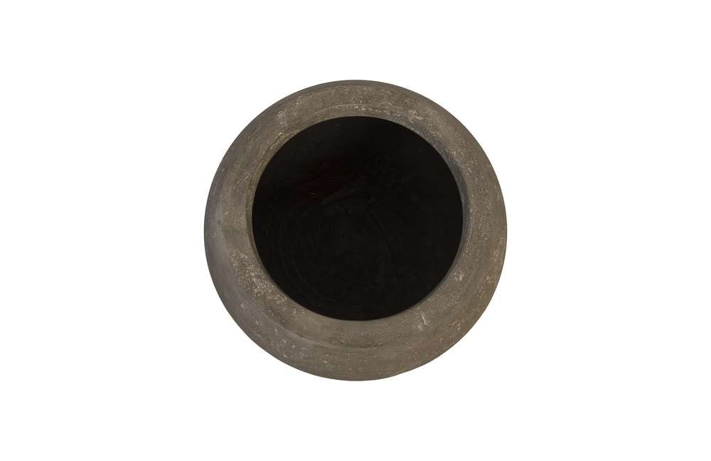 Phillips Collection - Rounded Planter, Small, Gray - PH97021 veiw 2