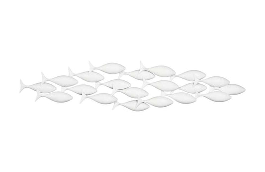 Phillips Collection - School of Fish Wall Art, Matte White - PH110577 veiw 1