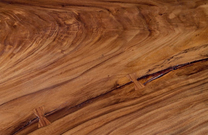 Phillips Collection - Score Coffee Table, Chamcha Wood, Iron Base - TH69094 view 4