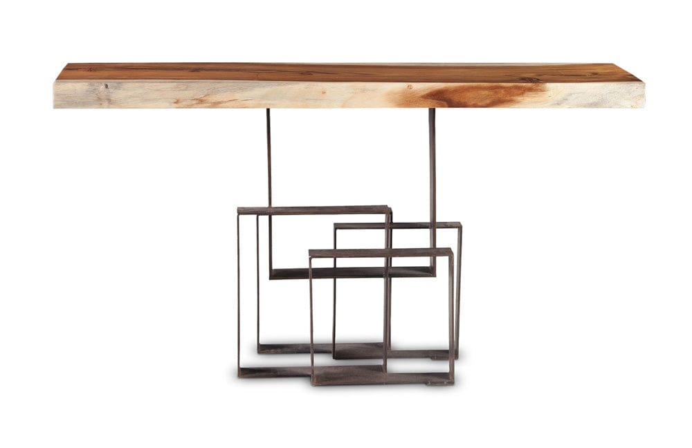 Phillips Collection - Score Console Table, Chamcha Wood, Iron Base - TH69093 view 1