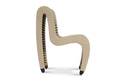 Phillips Collection - Seat Belt Dining Chair, Beige/Beige - B2061BE veiw 3