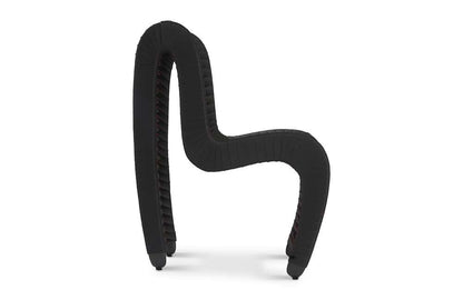 Phillips Collection - Seat Belt Dining Chair, Black/Red - B2061BZ veiw 3