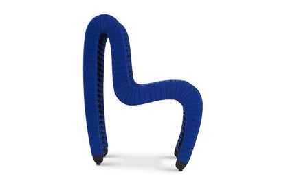 Phillips Collection - Seat Belt Dining Chair, Blue/Black - B2061BL veiw 3