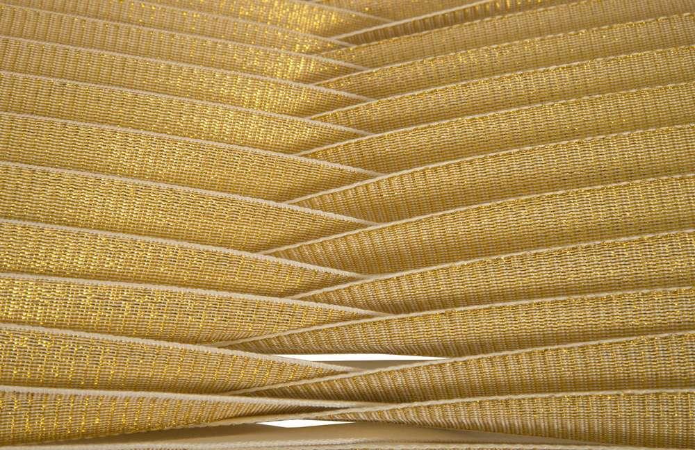 Phillips Collection - Seat Belt Dining Chair, Gold, Metallic - B2061GS veiw 5