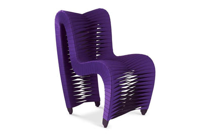 Phillips Collection - Seat Belt Dining Chair, Purple - B2061PU veiw 1