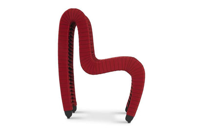 Phillips Collection - Seat Belt Dining Chair, Red/Black - B2062ZZ veiw 3