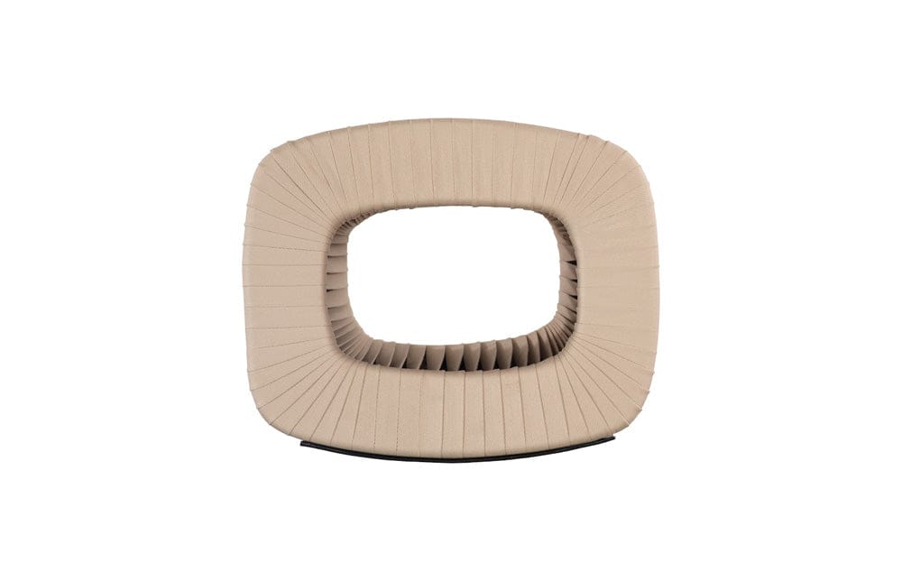 Phillips Collection - Seat Belt Ottoman,  Beige/Beige - TH99983 view 3