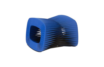 Phillips Collection - Seat Belt Ottoman, Blue/Black - TH97871 view 1
