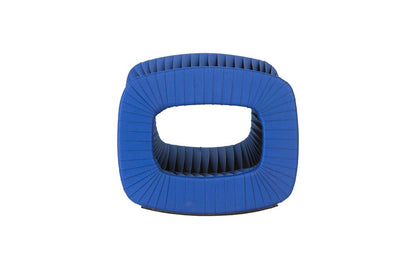 Phillips Collection - Seat Belt Ottoman, Blue/Black - TH97871 view 3