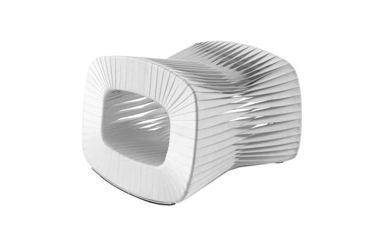 Phillips Collection - Seat Belt Ottoman, White - B2064WZ veiw 1