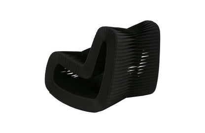 Phillips Collection - Seat Belt Rocking Chair, Black/Red - B2063BZ veiw 2