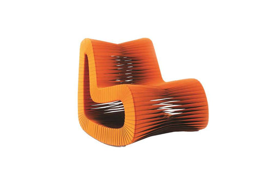 Phillips Collection - Seat Belt Rocking Chair, Orange - B2063ZZ veiw 1