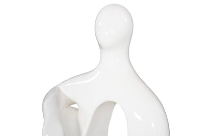 Phillips Collection - Seated Sculpture, Gel Coat White - PH118769 view 3