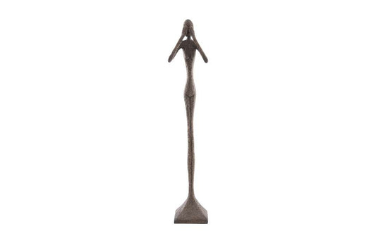 Phillips Collection - See No Evil Slender Sculpture, Large, Resin, Bronze Finish - PH65570 veiw 1