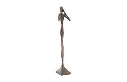 Phillips Collection - See No Evil Slender Sculpture, Large, Resin, Bronze Finish - PH65570 veiw 2