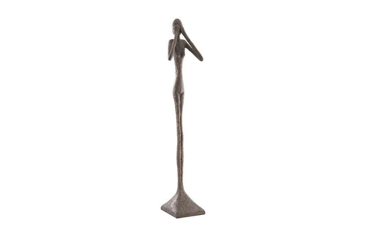Phillips Collection - See No Evil Slender Sculpture, Large, Resin, Bronze Finish - PH65570 veiw 2