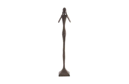 Phillips Collection - See No Evil Slender Sculpture, Large, Resin, Bronze Finish - PH65570 veiw 3