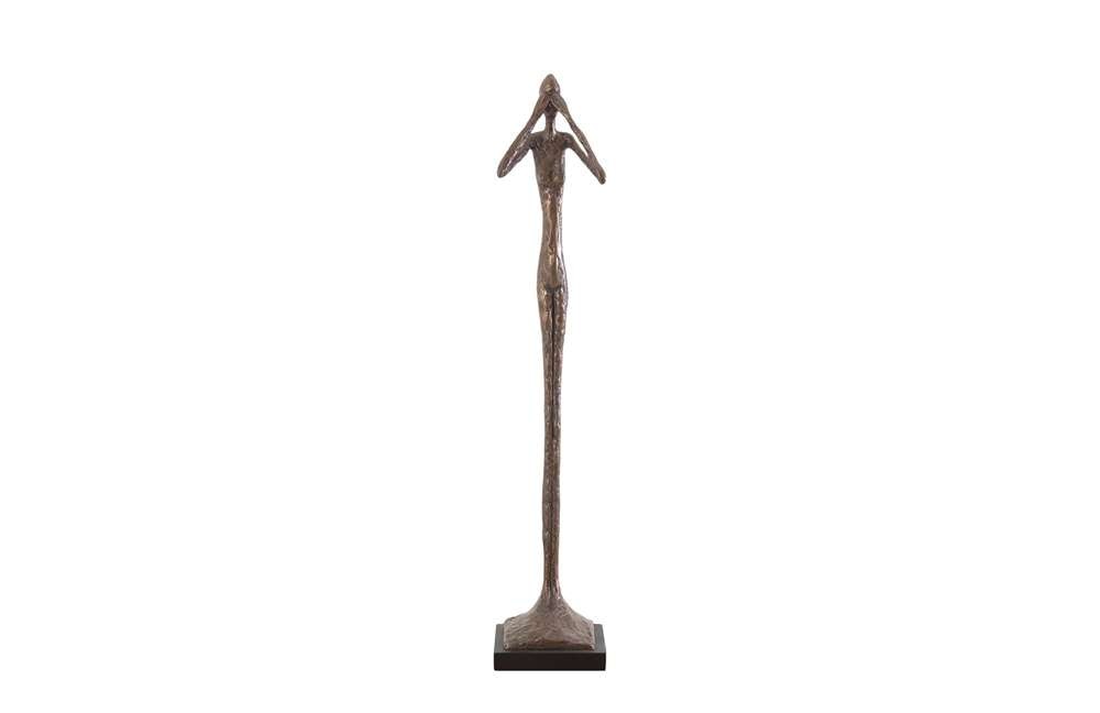 Phillips Collection - See No Evil Slender Sculpture, Small, Resin, Bronze Finish - PH59232 veiw 1