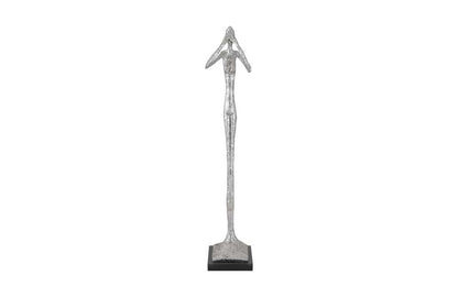 Phillips Collection - See No Evil Slender Sculpture, Small, Resin, Silver Leaf - PH66275 veiw 1