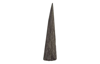 Phillips Collection - Shark Tooth Sculpture, Large, Gray Stone Finish - TH92144 veiw 1