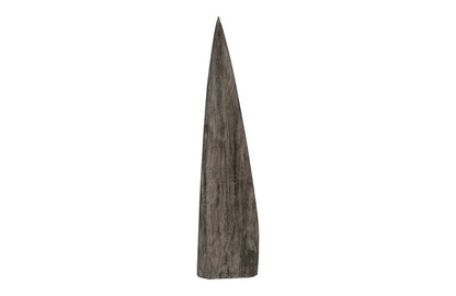 Phillips Collection - Shark Tooth Sculpture, Small, Gray Stone Finish - TH92143 view 1