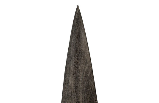 Phillips Collection - Shark Tooth Sculpture, Small, Gray Stone Finish - TH92143 view 2