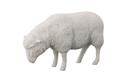 Phillips Collection - Sheep Sculpture, Gel Coat White - PH109682 veiw 1