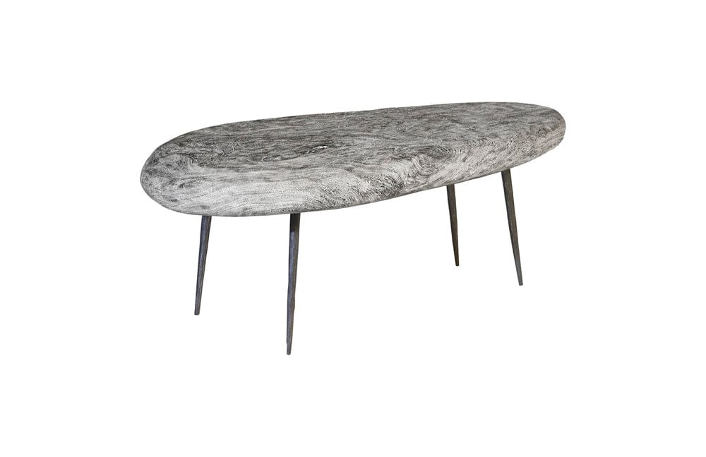 Phillips Collection - Skipping Stone Coffee Table With Forged Legs, SM - TH99997 view 2