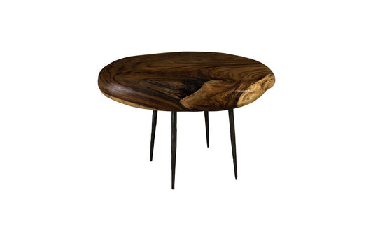 Phillips Collection - Skipping Stone Side Table, Forged Legs - TH77308 view 1
