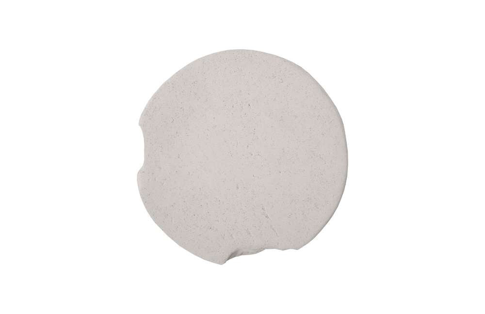 Phillips Collection - Slice Stool, Round, White Stone - PH104339 veiw 2