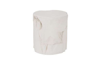 Phillips Collection - Slice Stool, Round, White Stone - PH104339 veiw 4