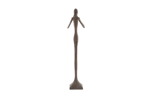 Phillips Collection - Speak No Evil Slender Sculpture, Large, Resin, Bronze Finish - PH65571 veiw 2
