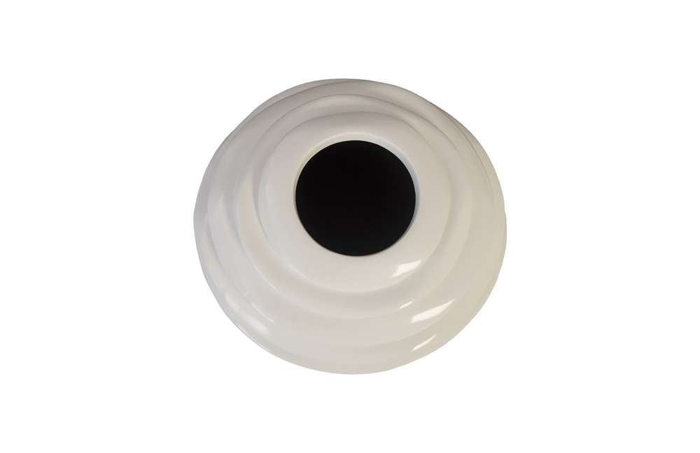 Phillips Collection - Spiral Planter, White, SM - PH94102 veiw 2