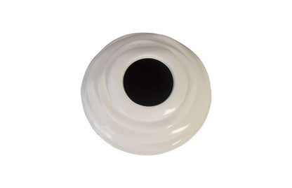 Phillips Collection - Spiral Planter, White, SM - PH94102 veiw 2