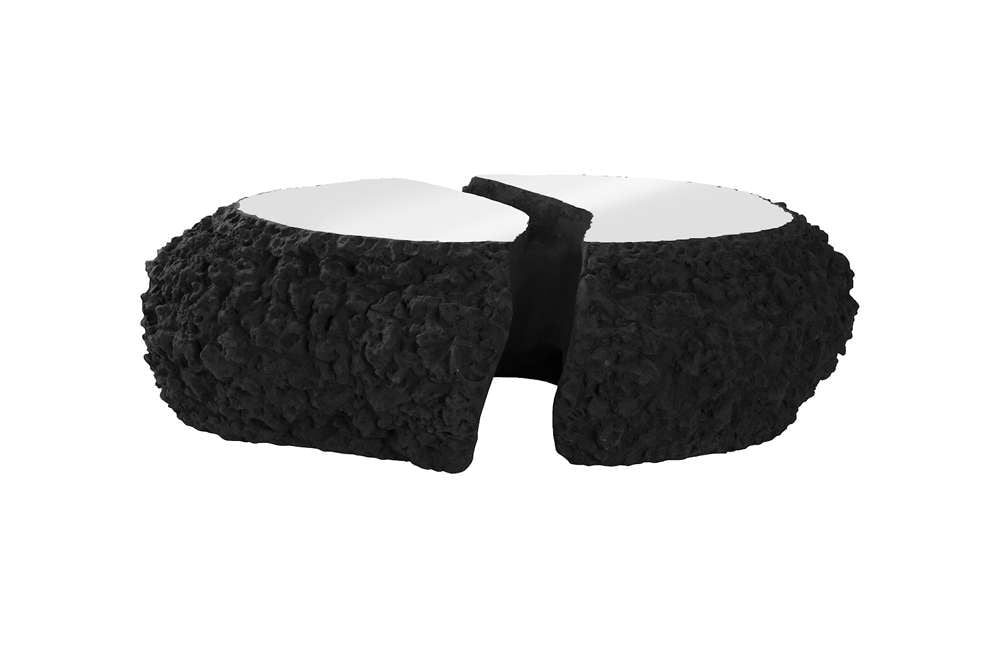 Phillips Collection - Split the Difference Coffee Table, Char - PH64150 veiw 3