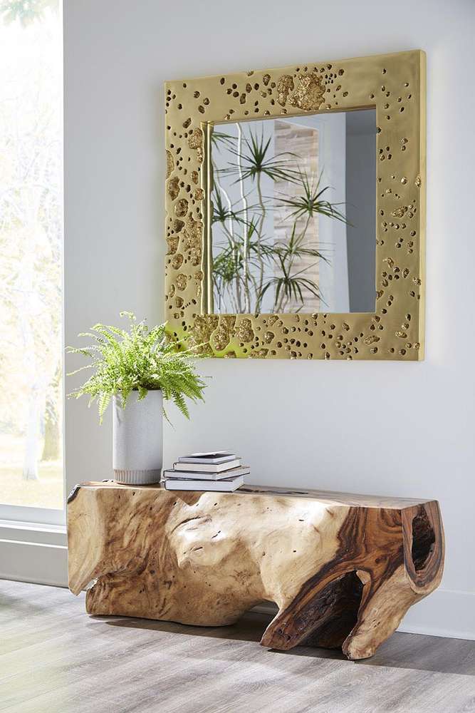 Phillips Collection - Splotch Mirror, Gold Leaf - PH102735 veiw 4
