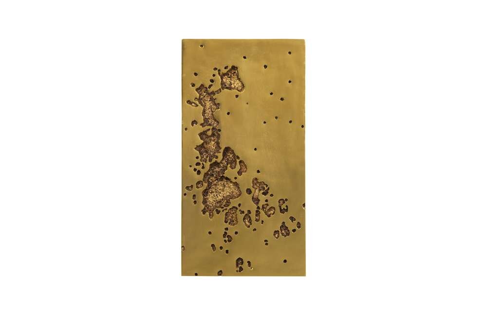 Phillips Collection - Splotch Wall Art, Rectangle, Gold Leaf - PH107318 veiw 1
