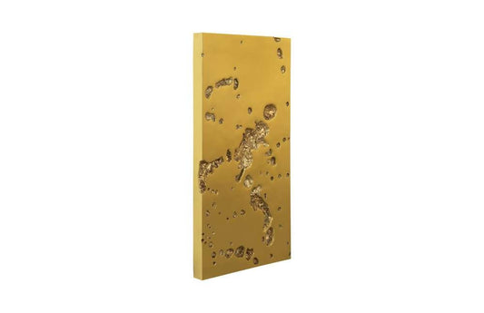 Phillips Collection - Splotch Wall Art, Rectangle, Gold Leaf - PH107321 veiw 2