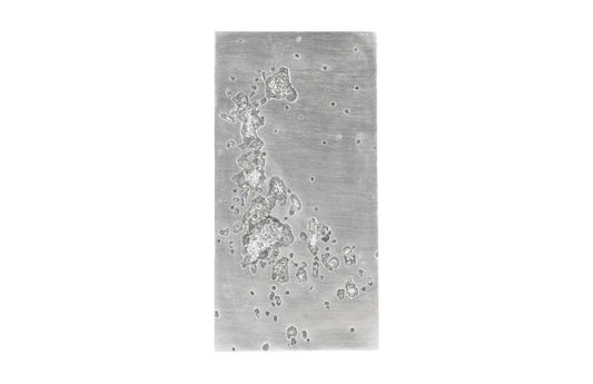 Phillips Collection - Splotch Wall Art, Rectangle, Silver Leaf - PH94492 veiw 1