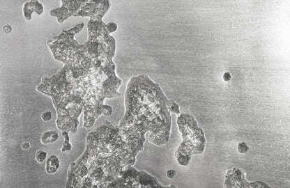 Phillips Collection - Splotch Wall Art, Rectangle, Silver Leaf - PH94492 veiw 3