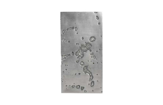 Phillips Collection - Splotch Wall Art, Rectangle, Silver Leaf - PH94493 veiw 1