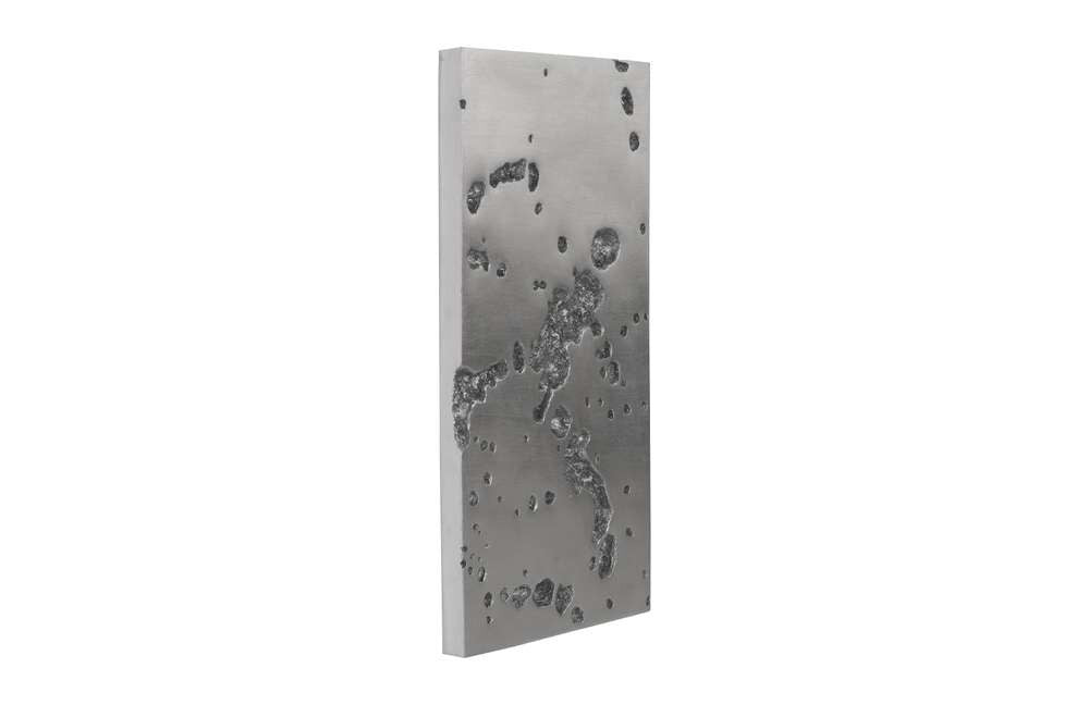Phillips Collection - Splotch Wall Art, Rectangle, Silver Leaf - PH94493 veiw 2