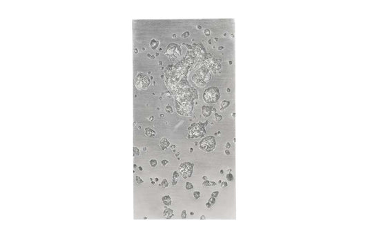 Phillips Collection - Splotch Wall Art, Rectangle, Silver Leaf - PH94510 veiw 1